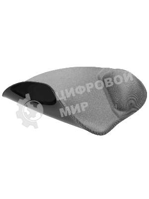 Коврик для мыши Defender гелевый Easy Work (серая лайкра) нескользящ.основа,260х225х5мм