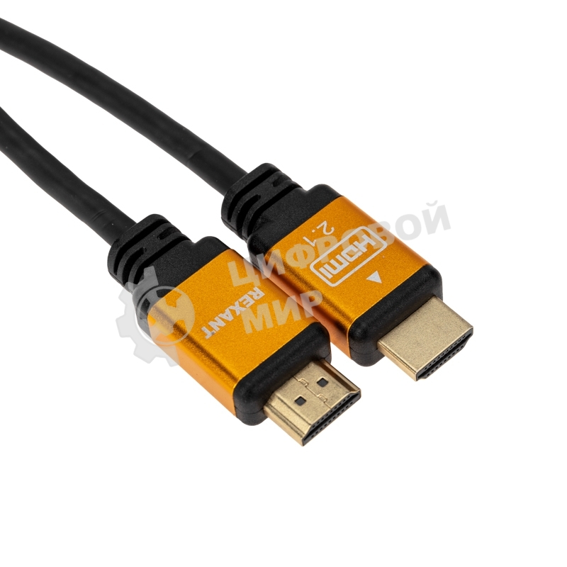 Кабель Rexant HDMI - HDMI 2.1 длина 1 метр GOLD