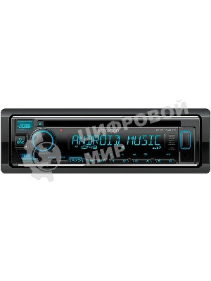 Автомагнитола Kenwood KDC-154UM, 1 DIN, CD, USB Type-A, AUX, съёмная панель