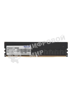 Оперативная память Patriot Signature, DDR5, 32GB (1x32 GB), 4800 MHz, CL40, DIMM