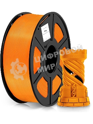 Пластик для принтера 3D Cactus CS-3D-TPU-0.8KG-ORANGE TPU d1.75мм 0.8кг 1цв.