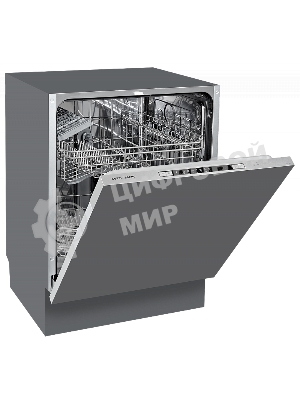 Встраиваемая посудомоечная машина Kuppersberg GSM 6072, серебристый, 59.8 см, 12 компл., 49 дБ, класс A++