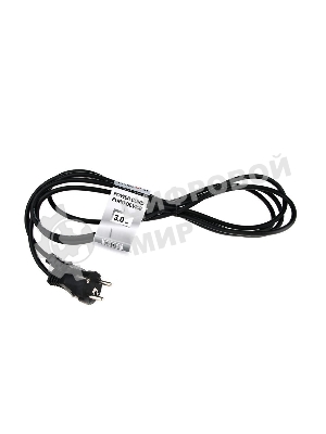 Кабель компьютер - розетка 3 м 220V (Европейский стандарт) VCOM/TELECOM