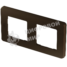 Рамка 2 поста бронза Inspiria