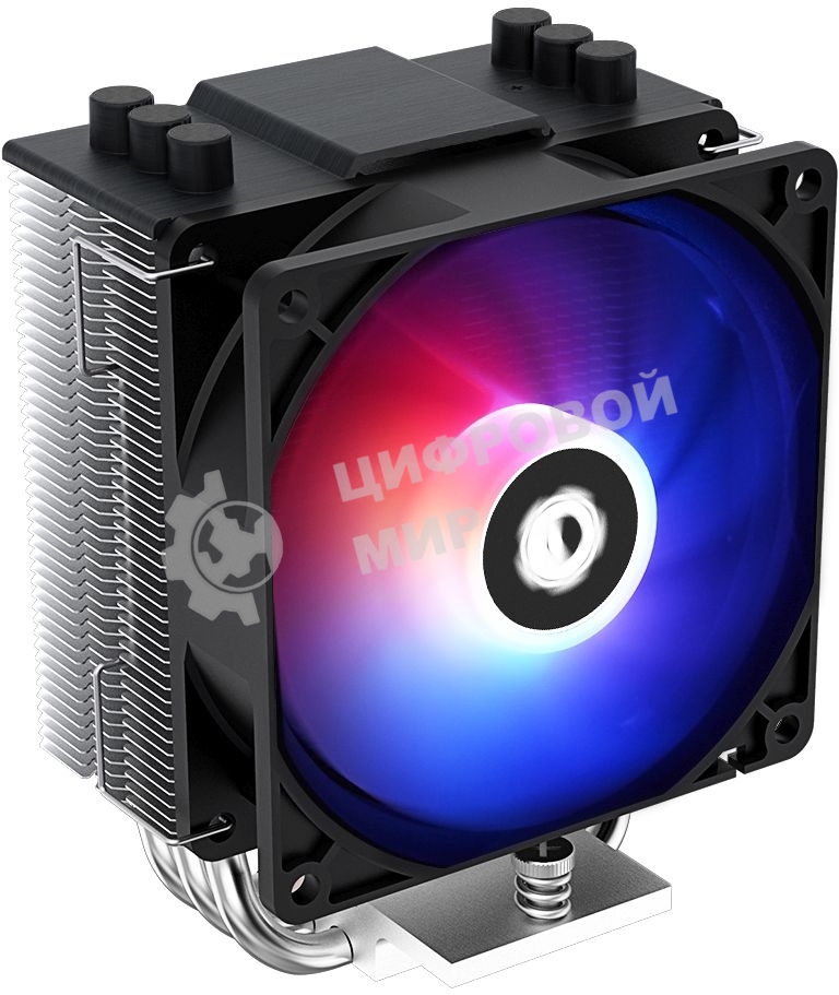 Кулер ID-COOLING SE-903-XT черный 92мм алюминий/медь 2200rpm 26db 4-pin 130w 123мм