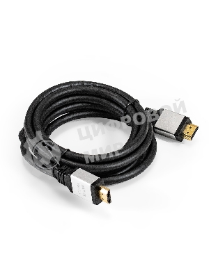 Кабель HDMI ExeGate EX-CC-HDMI8K-3.0 (19M/19M, v2.1, 3м, 8K UHD, Ethernet, позолоченные контакты)