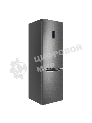 Холодильник Maunfeld MFF187NFIX10 нержавеющая сталь двухкамерный 232/98л морозилка снизу, No Frost