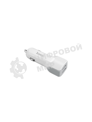 Авто ЗУ/HOCO HC-78005 Z23/2 USB/Выход: 12W/белый