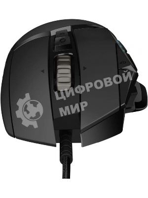 Мышь проводная Logitech G502 HERO черный, 25600 dpi, USB, кнопки - 11
