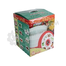 Сушилка для овощей Великие реки Ветерок-5, 5 поддонов, цв.упаковка, прозрачный