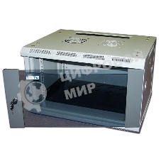 Шкаф настенный 2, 18U 600x450, стеклянная дверь