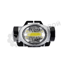 Фонарь налобный Rexant поворотный 3 Вт 100%, 50%, пульсирующий белый; 3 х ААА, СОВ + зеркальный рассеиватель