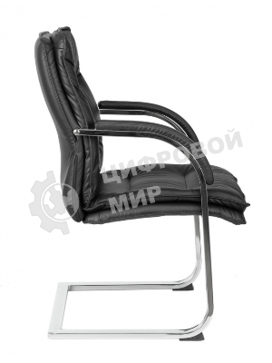 Кресло Бюрократ T-9927SL-LOW-V черный, кожа