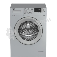 Стиральная машина Beko WSRE6512ZSS серебристый, загрузка фронтальная 6 кг, 1000 об/мин., класс: А