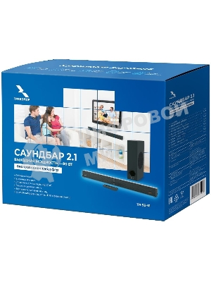 Саундбар Триколор TR-SB-01 2.1 80Вт+40Вт черный