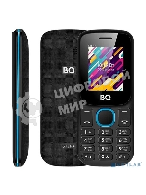 Мобильный телефон BQ 1848 Step+ черный/синий