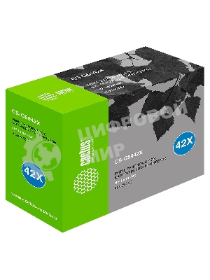 Картридж лазерный Cactus CS-Q5942X черный (20000 стр.) для HP 4250/4350