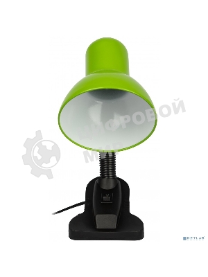 Настольный светильник ЭРА Б0058670 N-212-Е27-40W-GR на прищепке зеленый