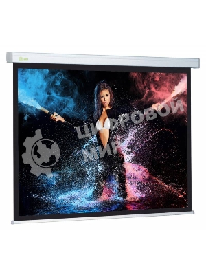 Экран Cactus 180x180см Wallscreen CS-PSW-180x180 1:1 настенно-потолочный рулонный белый