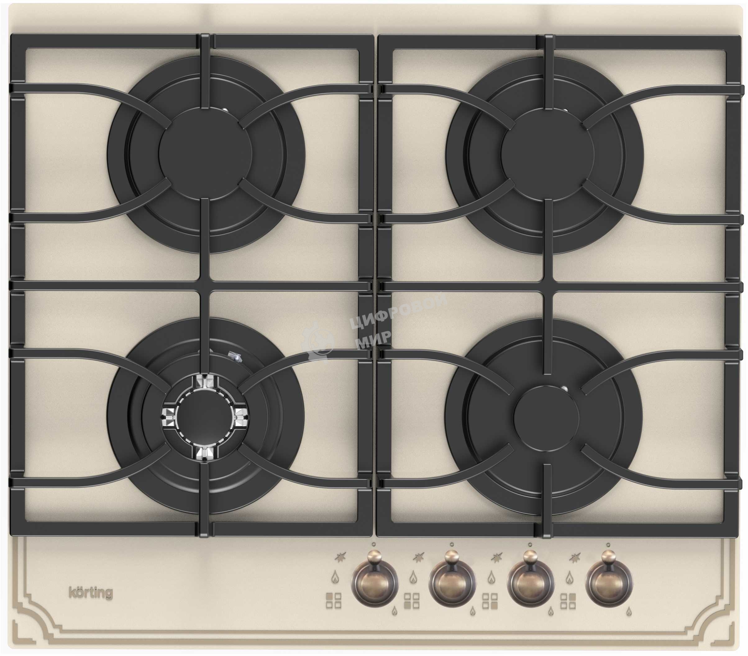 Газовая варочная панель Korting HGG 6911 CTRB