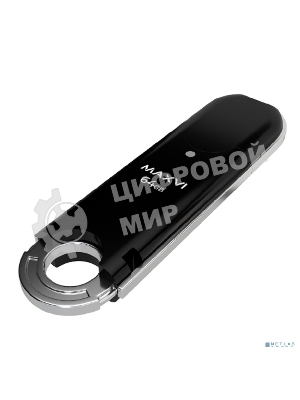 Флешка USB Maxvi P2 black (FD64GbUSB20C10P2), 64Gb, USB 2.0, R/W 20/10, черный