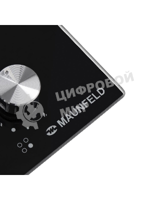 Газовая варочная панель Maunfeld EGHG.64.23CB/G, 4 конфорки, закаленное стекло, черный