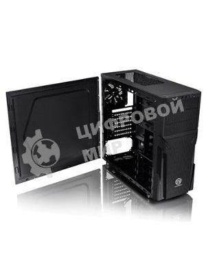 Компьютерный корпус Thermaltake Versa H21 черный без БП ATX 2x120мм 1xUSB 2.0 1xUSB 3.0 audio bott PSU