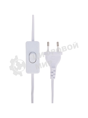 Светильник декоративный настольный Rexant Форте, основание дуга под золотой мрамор, бежевый абажур, цоколь Е27, 60Вт