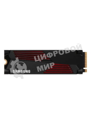 Накопитель SSD Samsung 990 PRO, 2000Gb, PCIe 4.0 x4, M.2 2280, NVMe, R/W 7450/6900, с радиатором