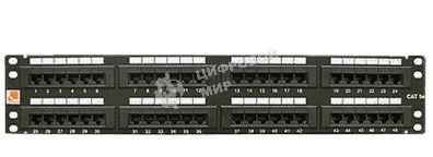 Патч-панель Lanmaster LAN-PP48UTP5E