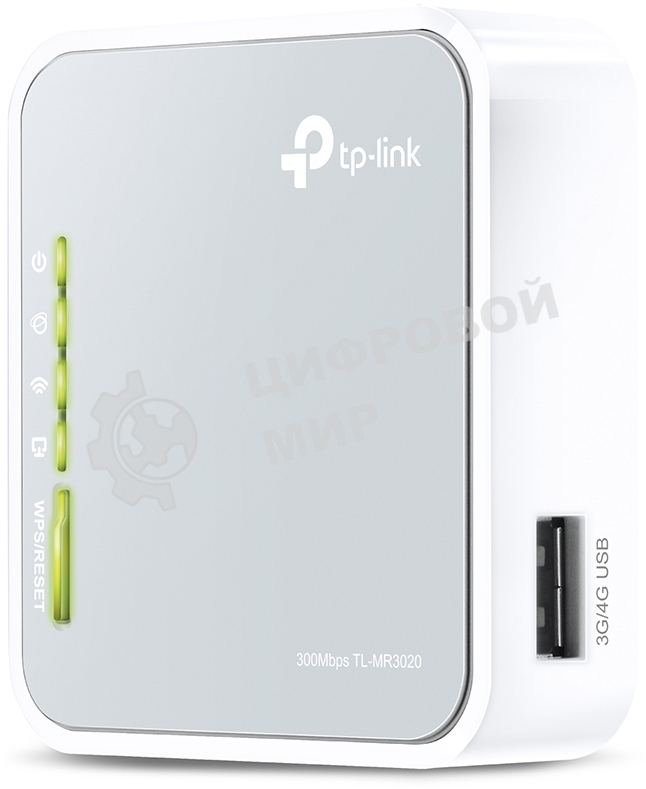 Маршрутизатор беспроводной TP-Link SOHO TL-MR3020 10/100BASE-TX