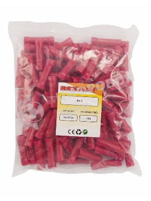 Соединительная гильза изолированная Rexant L-32 мм 6-10 мм² (ГСИ 10/ГСИ 6,0-10,0) красная