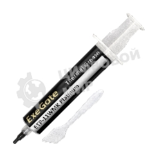 Термопаста ExeGate ETP-11WMK Platinum (11 Вт/(м•К), 30г, шприц с лопаткой)