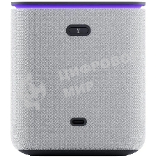 Умная колонка Яндекс Станция Миди, 24Вт, с экраном, 2 динамика, Wi-Fi, BT5.0, Zigbee, Алиса, серый