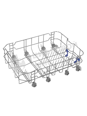 Встраиваемая посудомоечная машина Maunfeld MLP4249G02, серебристый, 44.8 см, 9 компл., 49 дБ, класс A++