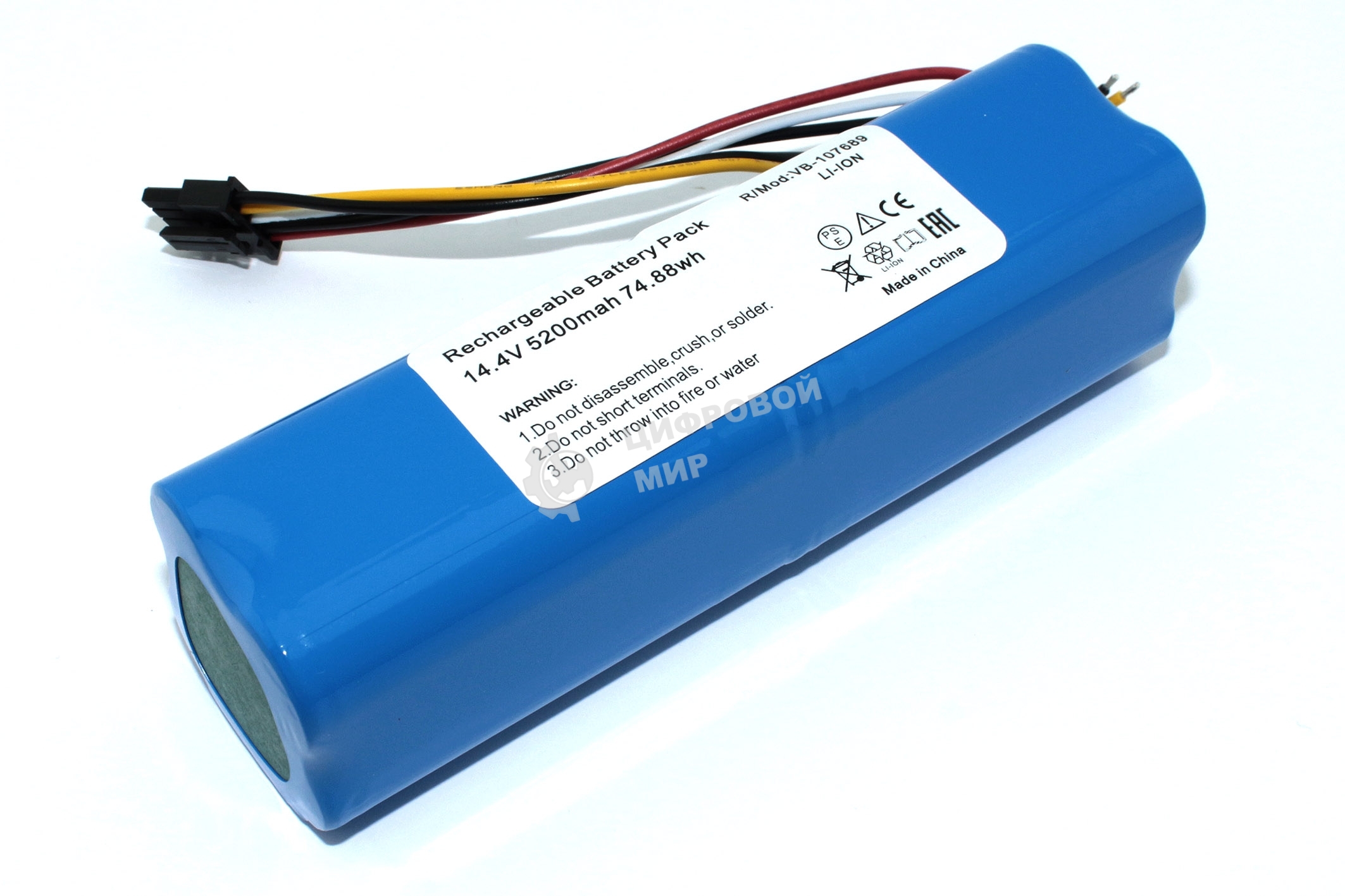 Аккумулятор для пылесоса Cecotec Conga 4090 14,4V 5200mAh