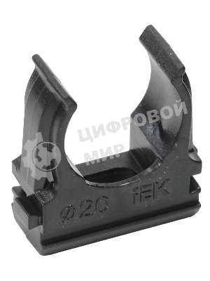 Держатель с защелкой CF20 IEK черный CTA10D-CF20-K02-100