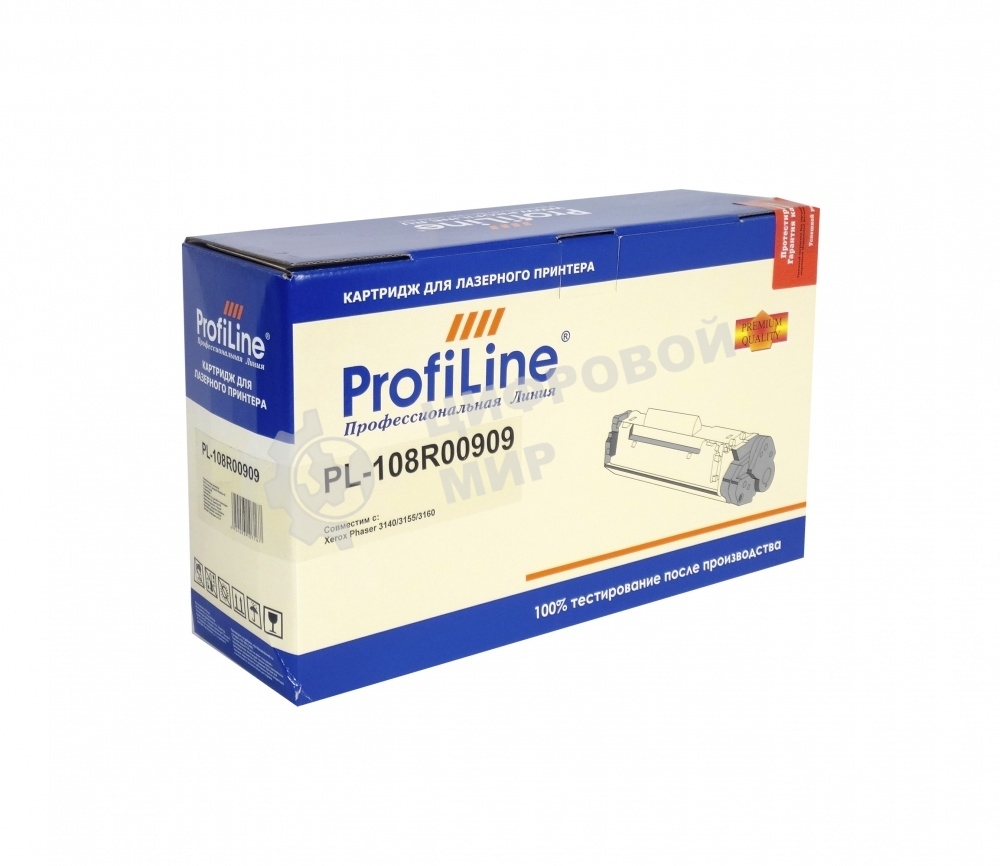 Картридж лазерный ProfiLine PL-108R00909 для принтеров Rank Xerox Phaser 3140/3155/3160B/3160N 2500 копий