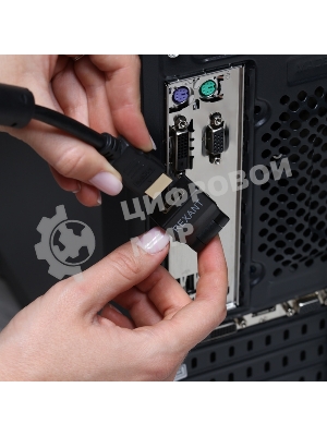 Переходник штекер Rexant HDMI - гнездо HDMI, поворотный