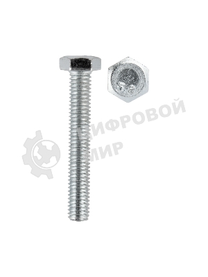 Болт шестигранный Kranz DIN 933, 6х40, упаковка поставщика (24 кг./2 500 шт.)