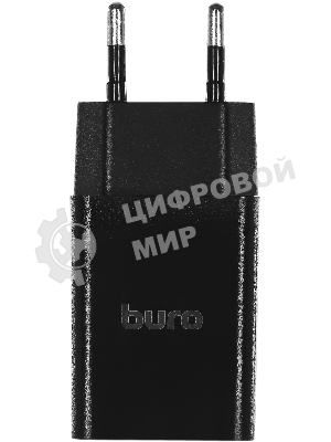 Сетевое зарядное устройство Buro BUWA1 2.1A черный