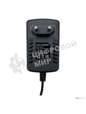 Блок питания Gembird NPA-AC25, 24В/1А, 24Вт, 1 штекер 5,5х2,5мм