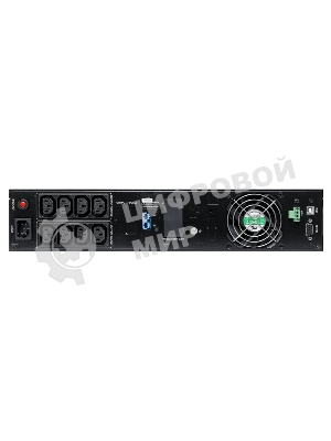 Источник бесперебойного питания/ИБП Сайбер Электро РСК-ПИЛОТ-1000Р-М Линейно-интерактивный 1000ВА/900Вт. USB/RS-232/EPO/SNMP slot (8 IEC С13) (12В/7.5А·ч. х 2) 2U (Изготовлено в РФ)