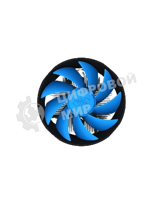 Кулер для процессора DEEPCOOL ARCHER BIGPRO серебристый/синий, 120 мм, алюминий/медь, 2000 об/мин, 29.7 дБ, 4 pin, 125 Вт, 70 мм