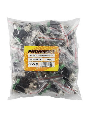 Коннектор PROconnect штекерBNCс клеммной колодкой