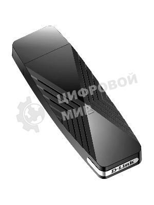 Сетевой адаптер Wi-Fi D-Link DWA-X1850 DWA-X1850/A1A AX1800 USB 3.0 (ант.внутр.)