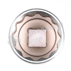 Головка торцевая, 32 мм, 12-гранная, CrV, 1/2