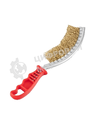 Щетка Matrix металлическая изогнутая, пластиковая ручка