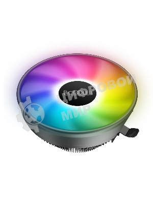 Кулер PCCooler E126M PRO черный 120мм алюминий+медь 1800rpm 29.8db 4-pin 92W 70мм