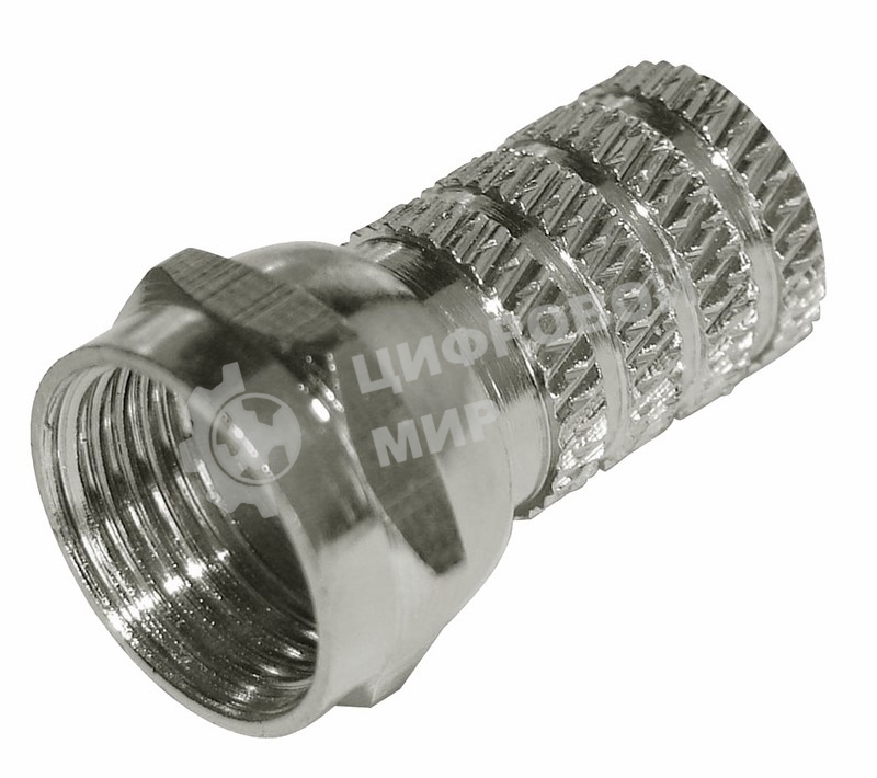 F-разъем RG-59, L=19 мм, цинк PROconnect